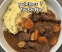 Beef Stew with Creamy Mashed Potatoes