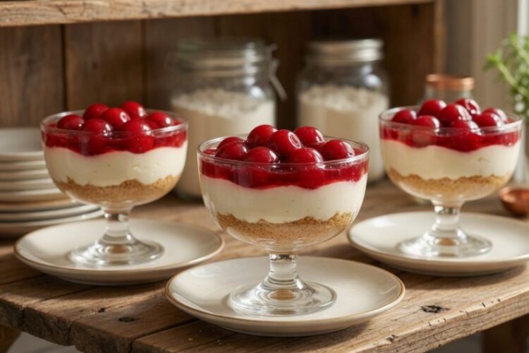 High Protein Cheesecake Jars